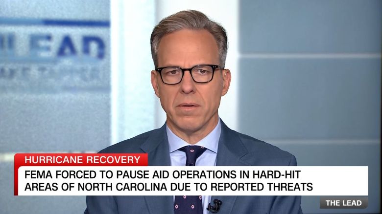 <p>Jake Tapper reports</p>